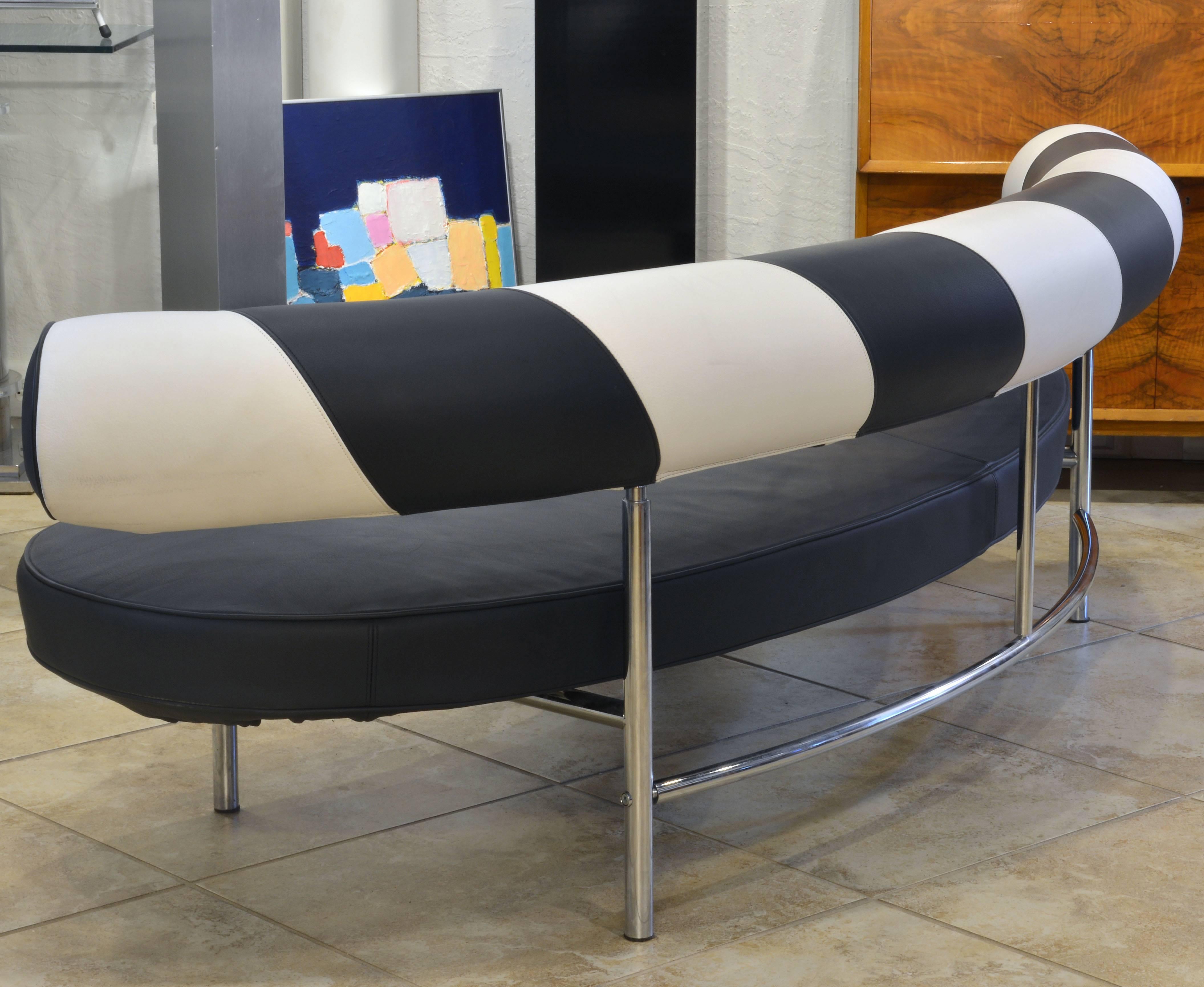 Modern MAX Leather Sofa by Antonio Citterio for Flexform Italy 20th Century Design Icon