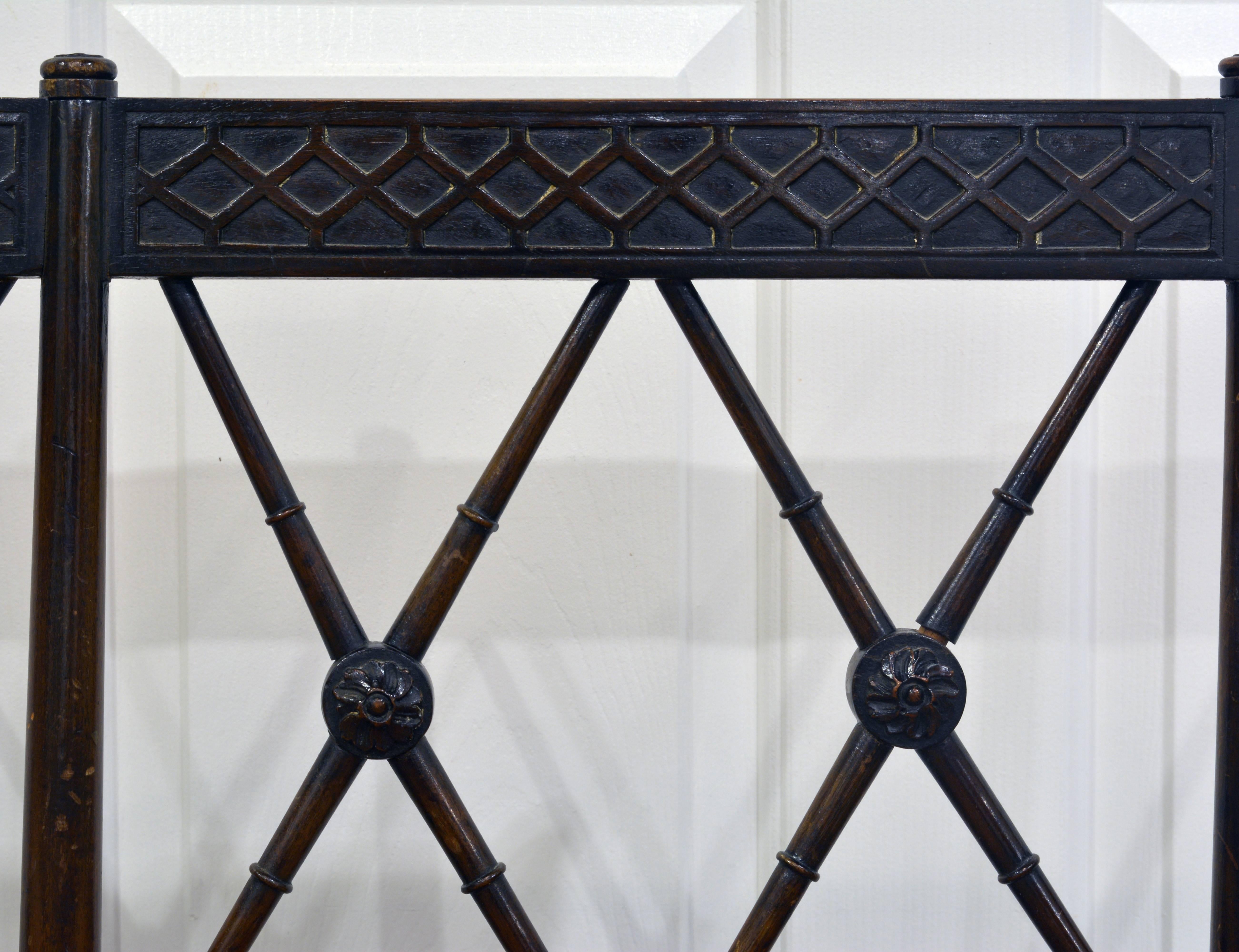 Early 19th Century English Regency Settee in the Pompeian Taste 1
