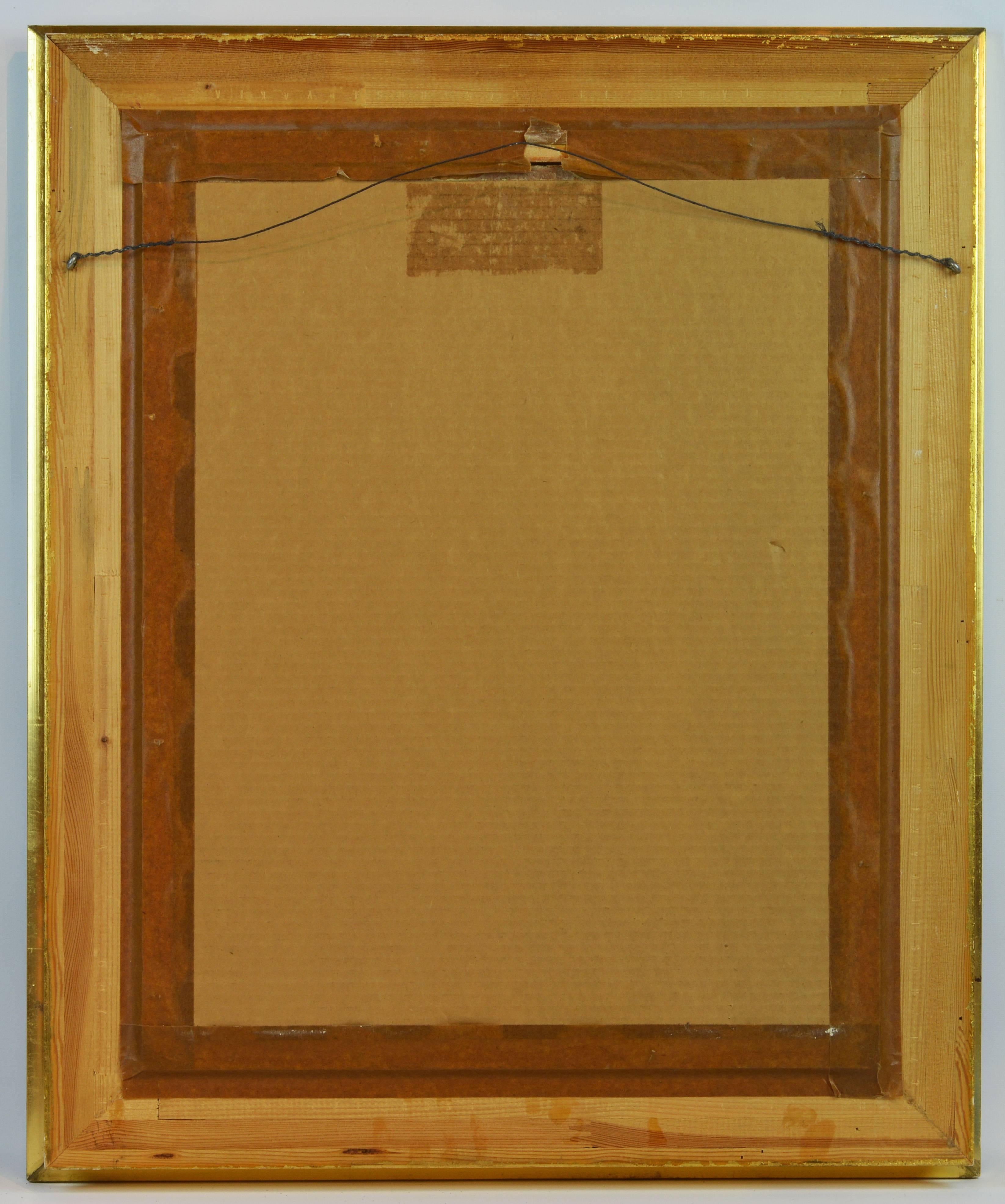 Nu érotique de Fried Pal:: Hongrois 1893-1976:: Huile sur panneau:: étourdissant 1