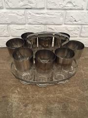 Set of 8 High Ball Glasses in Carrier