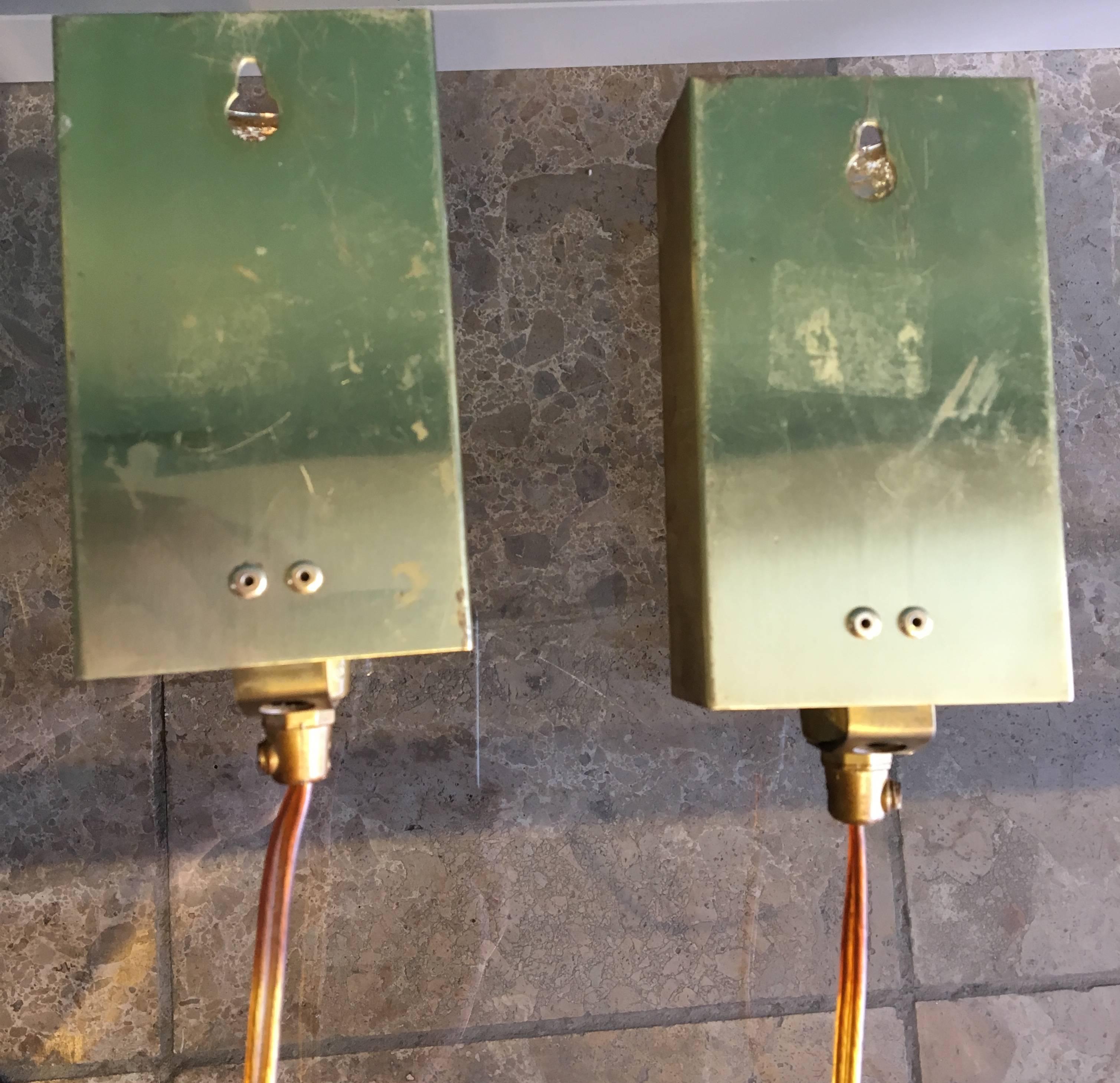 Set of Two Small Danish Wall Lamps from Vitrika, 1970s In Excellent Condition In Berlin, DE