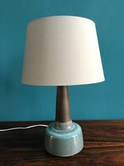 Mid-Century Stoneware Table Lamp Designed by Einar Johansen for Søholm, Denmark