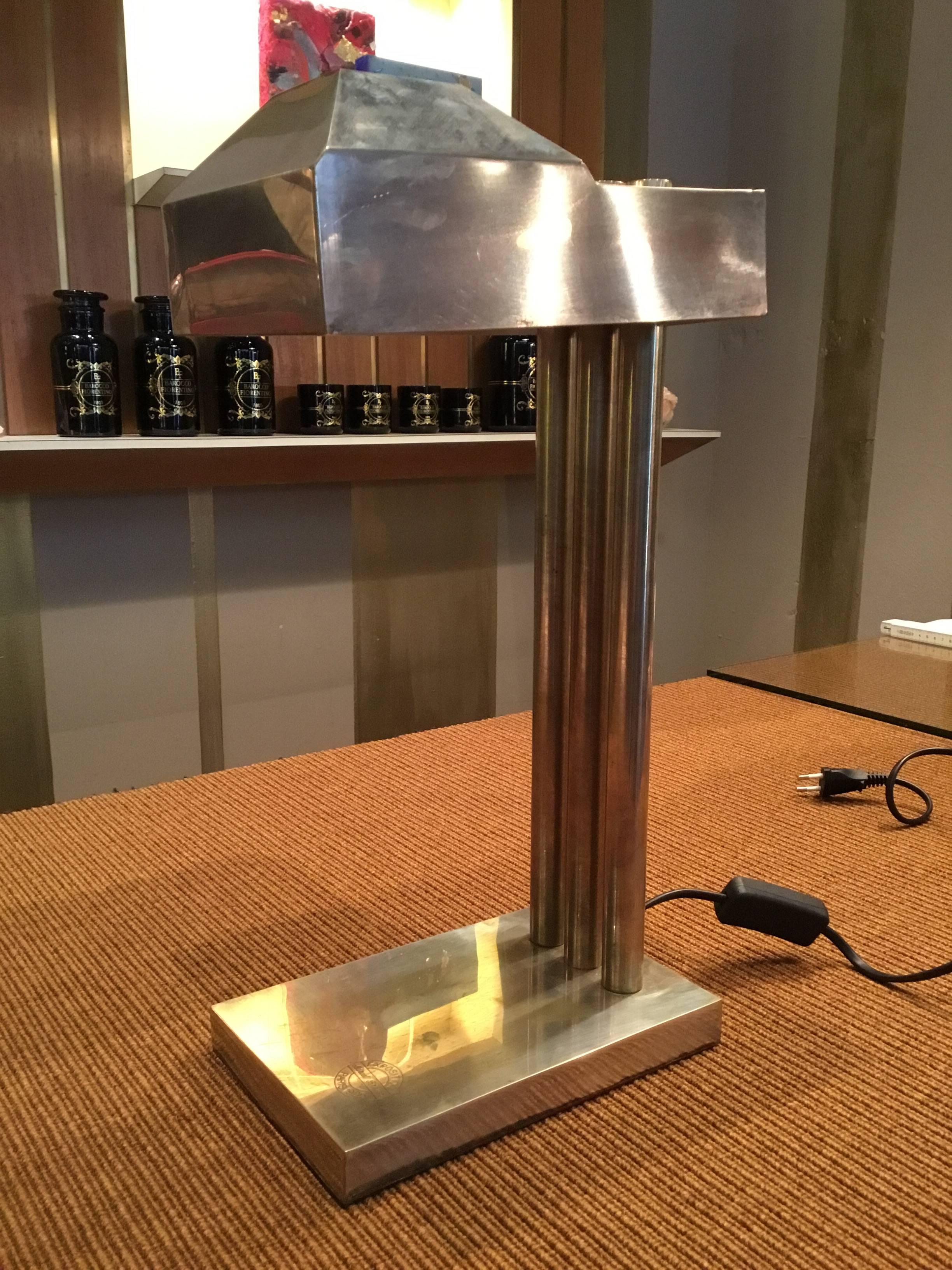 Marcel Breuer Desk Lamp, circa 1925 In Good Condition In Pambio Noranco, CH