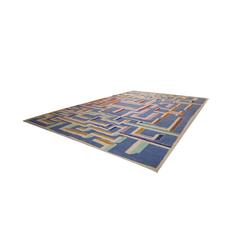 Gio Ponti Design Labyrinth Carpet, 1980s, made in Italy