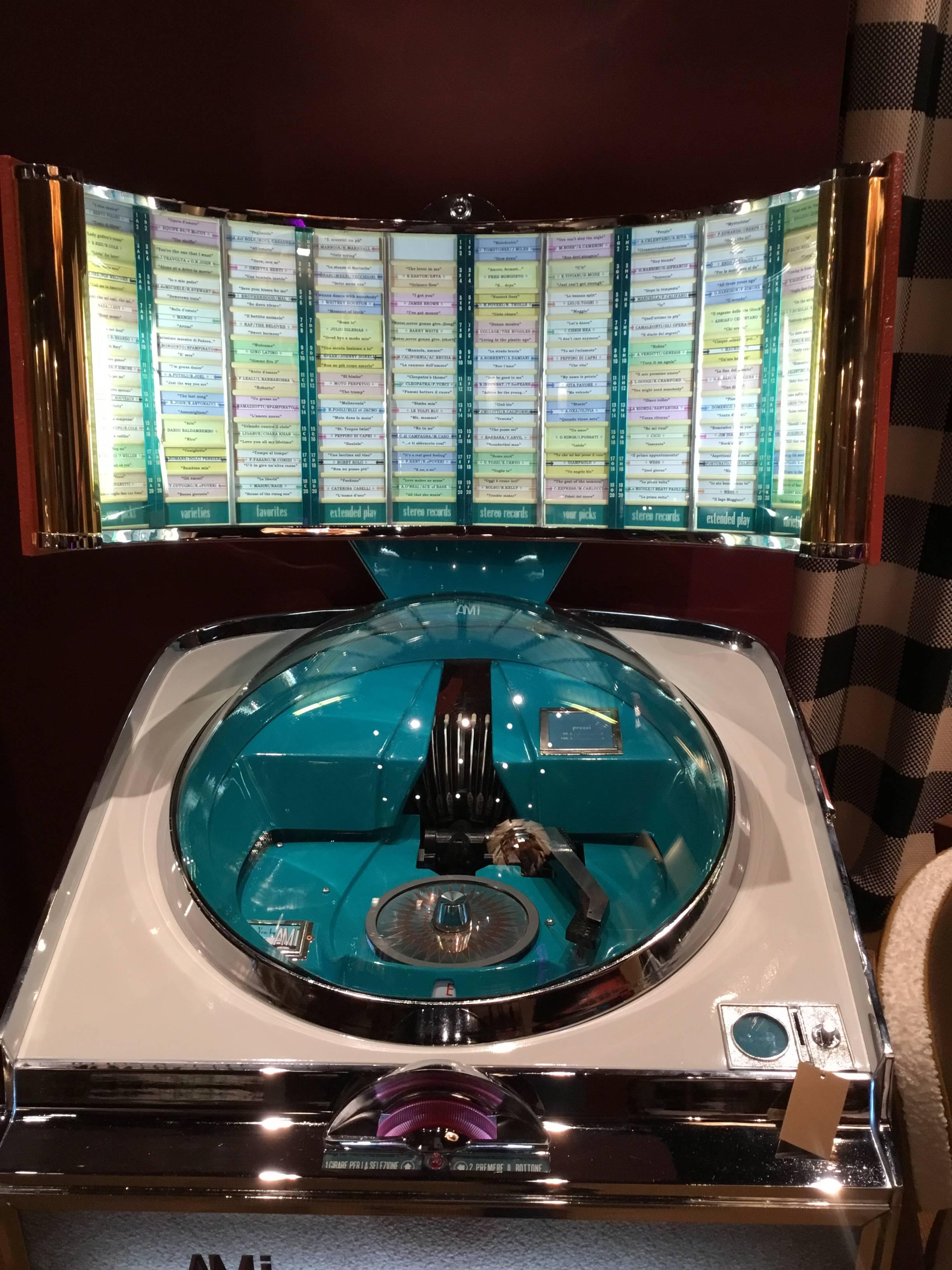 Italian Jukebox, Ami Continental, 1960, Musicbox