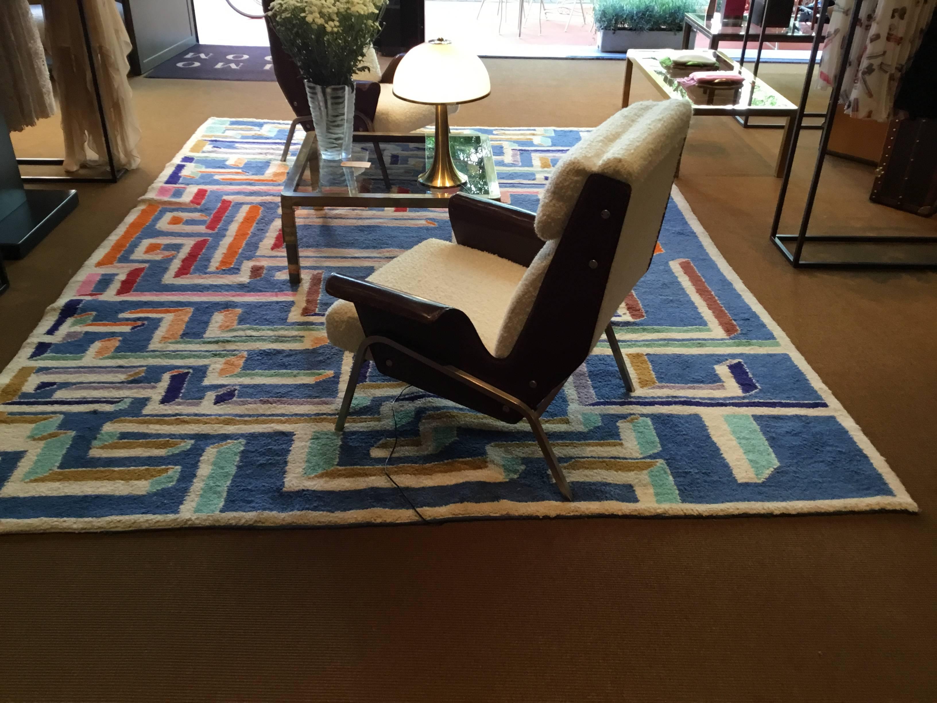 Paire de chaises longues Alba de Gustavo Pulitzer pour Arflex, fabriquée en Italie, 1959 en vente 3