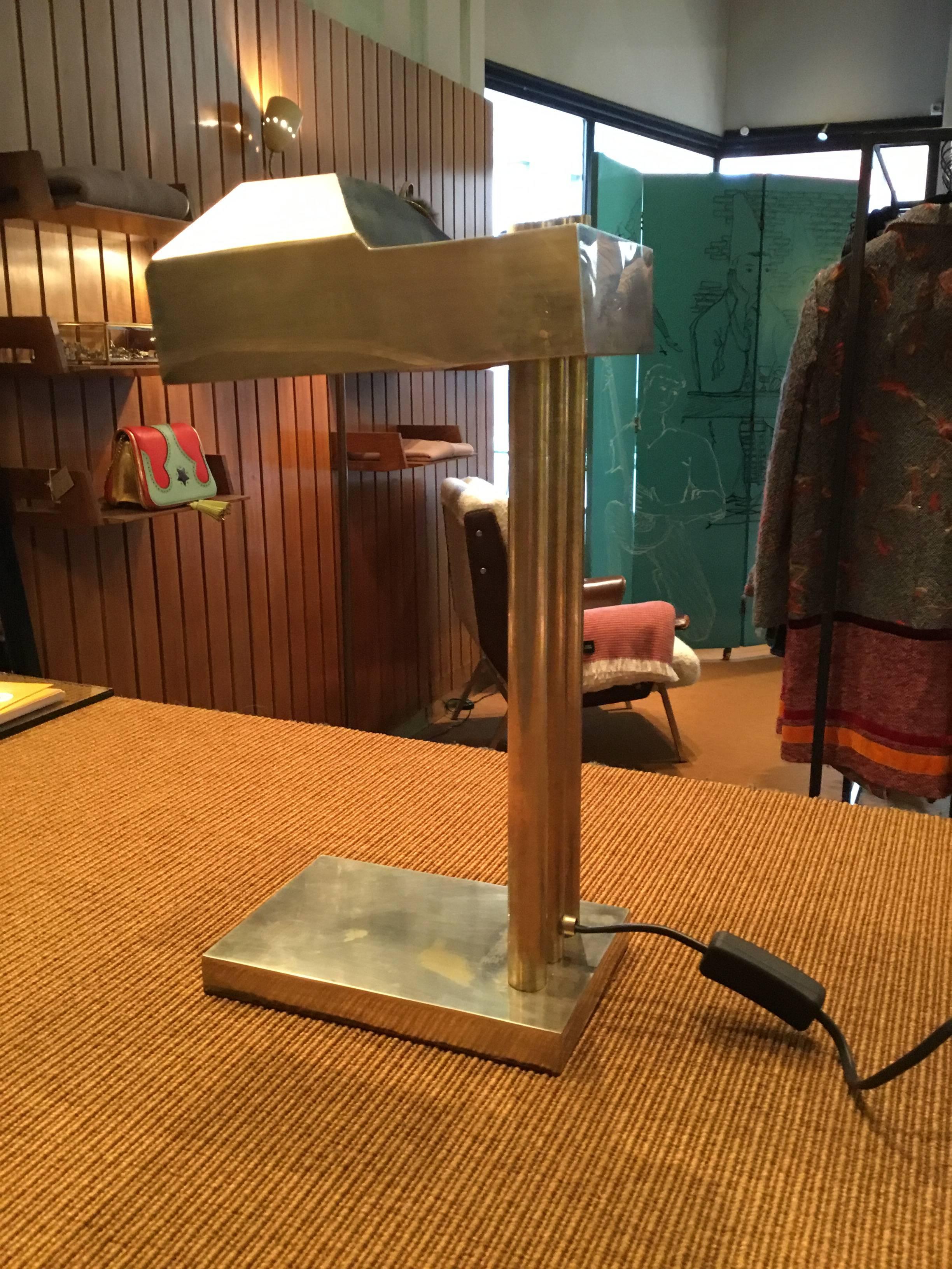 Marcel Breuer Desk Lamp, circa 1925 In Good Condition In Pambio Noranco, CH