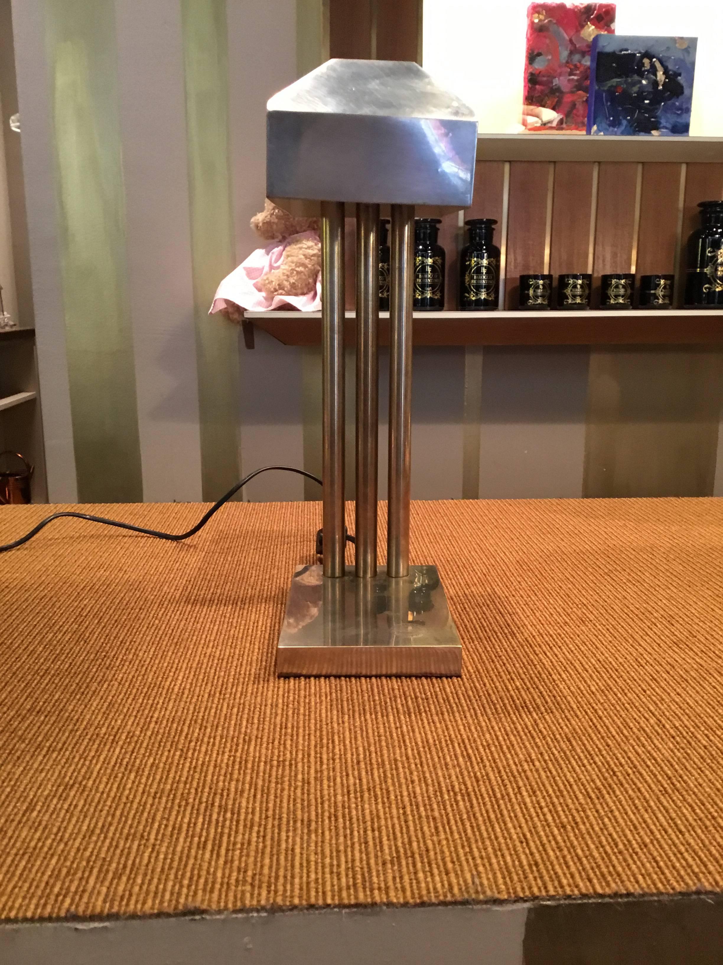 Brass Marcel Breuer Desk Lamp, circa 1925