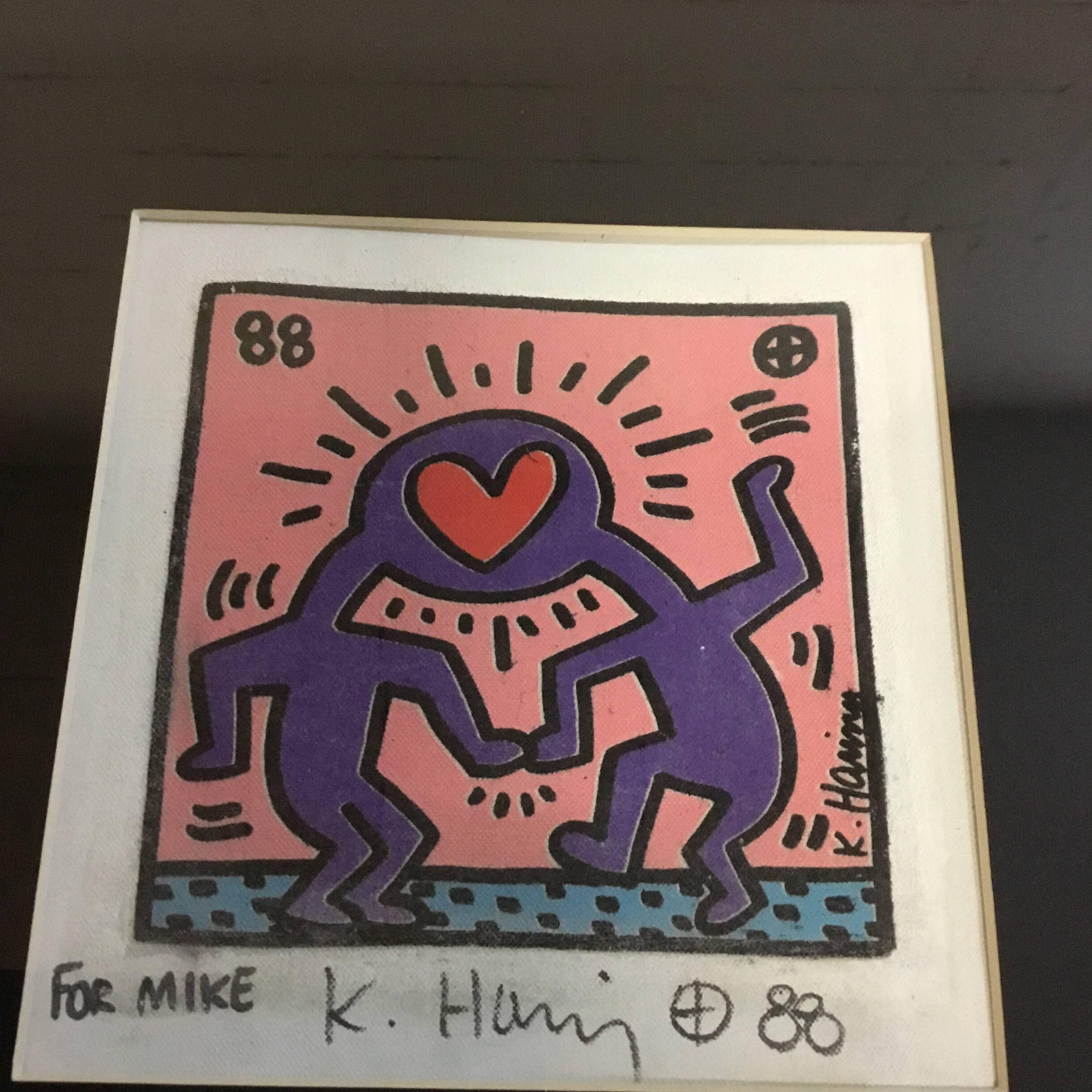 keith haring love