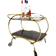 Mid-Century Serving Cart