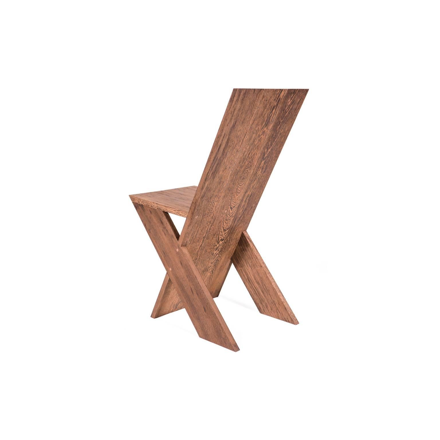 plank chair plans