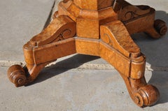 19th Century Biedermeier Octagonal Table for Embroidery