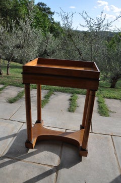 19th Century Empire "Biedermeier" Maple Wood Table
