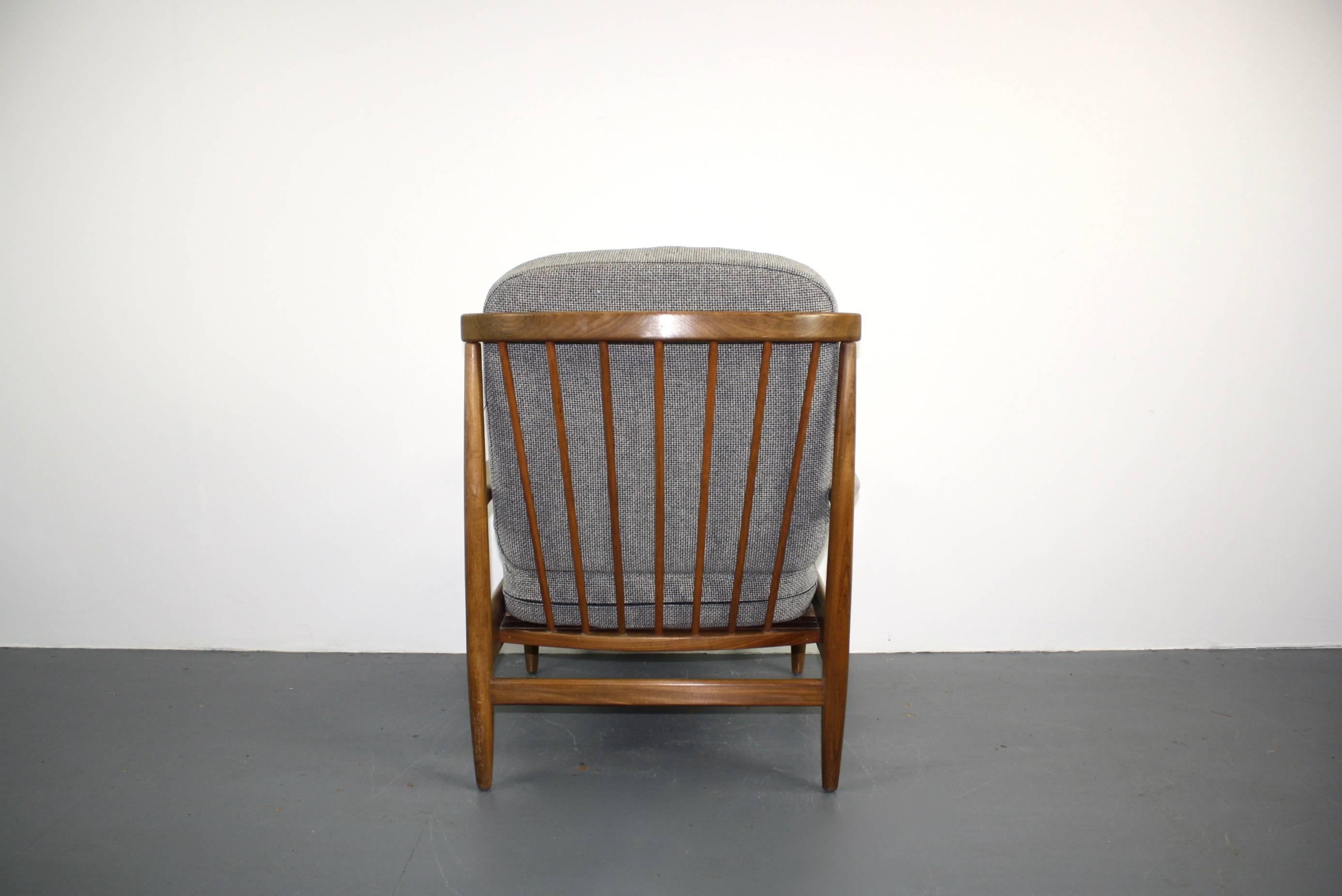 Midcentury Danish Teak Lounge Chair For Sale 2