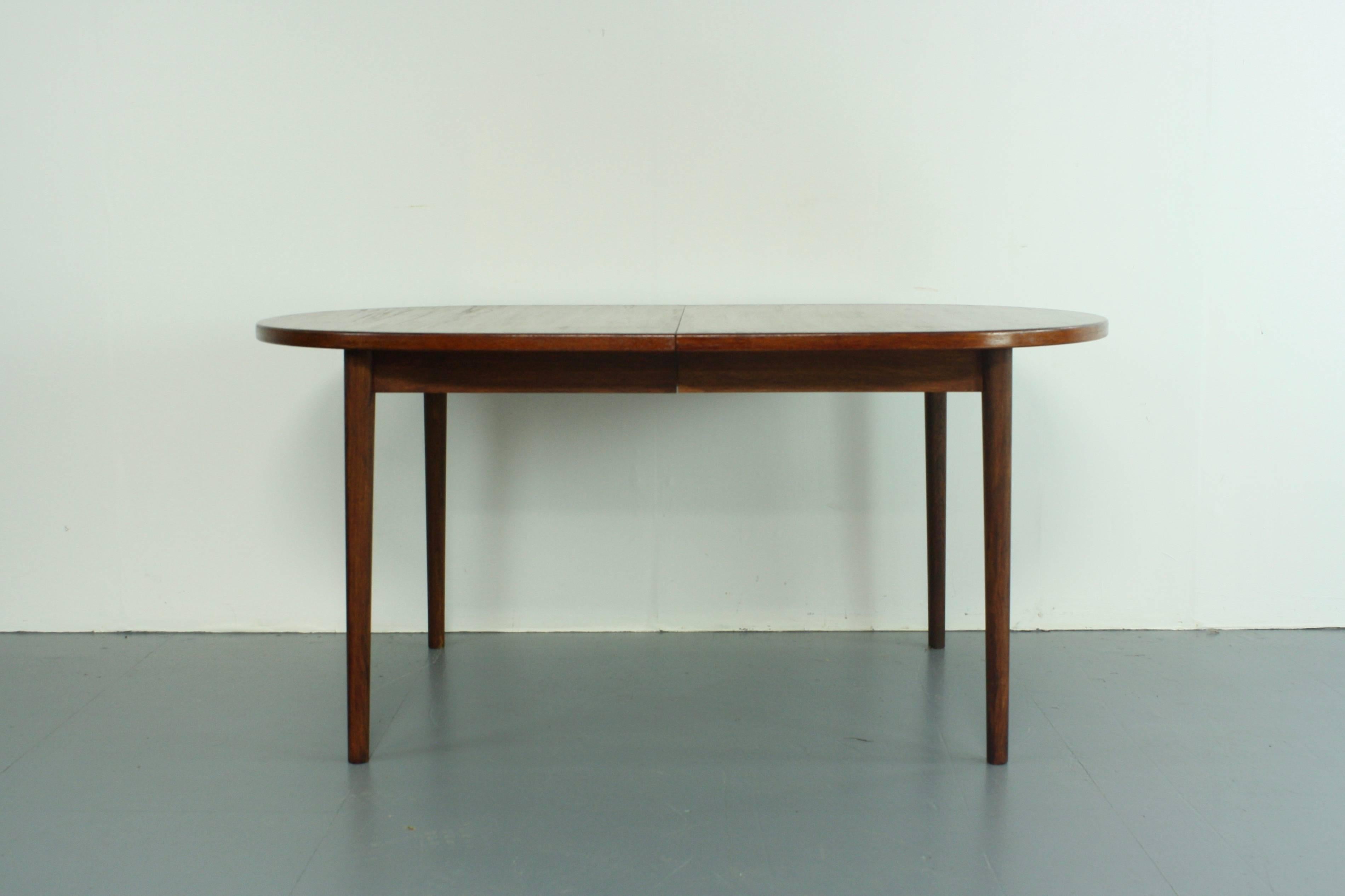 20th Century Midcentury Extending Teak Dining Table by Nils Jonsson for Troeds of Sweden