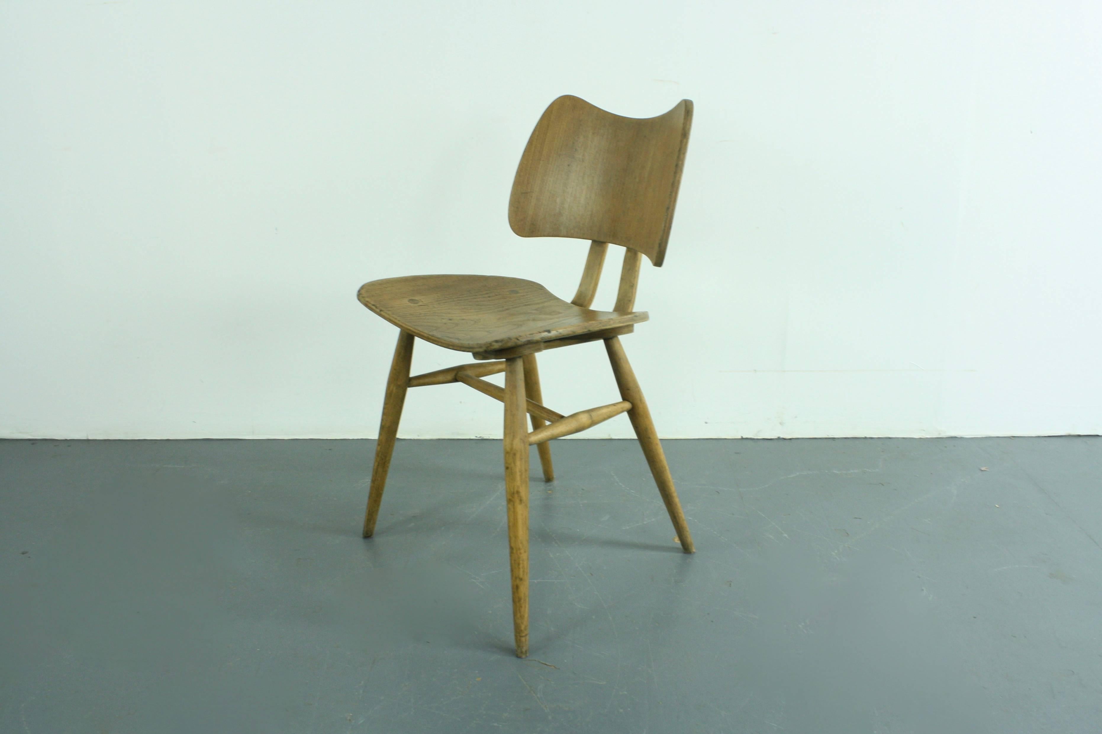 English Vintage Midcentury Ercol Butterfly Chair