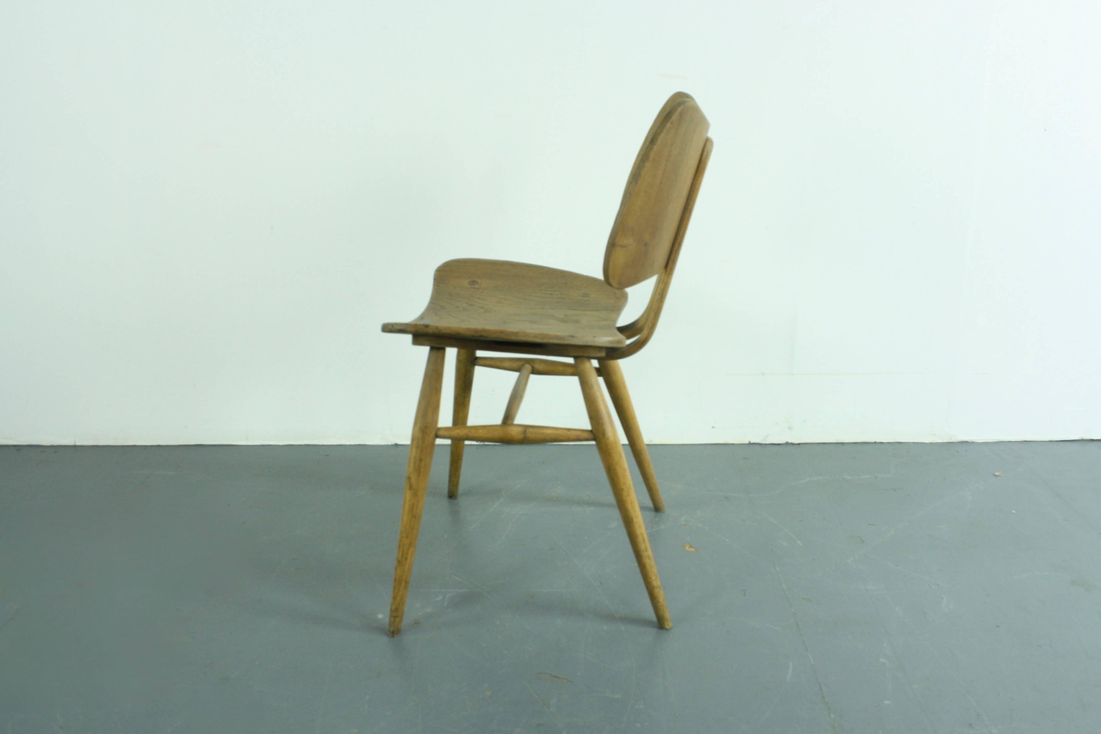 Vintage Midcentury Ercol Butterfly Chair In Good Condition In Lewes, East Sussex