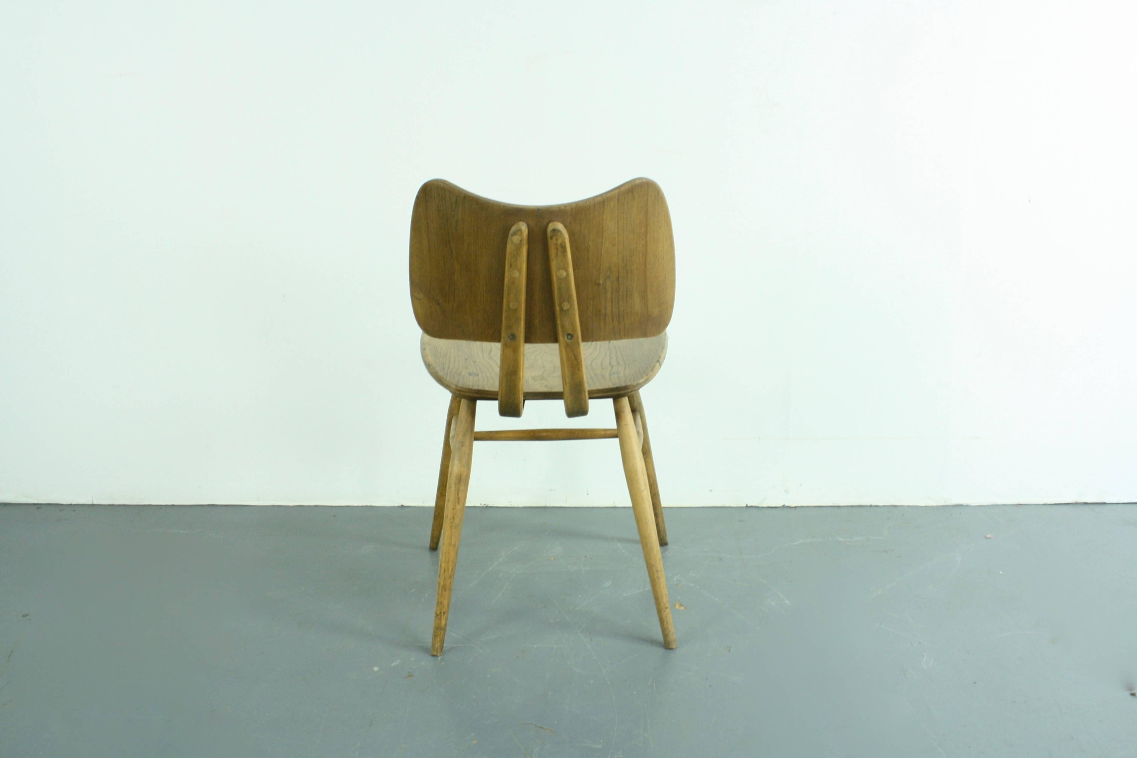 20th Century Vintage Midcentury Ercol Butterfly Chair