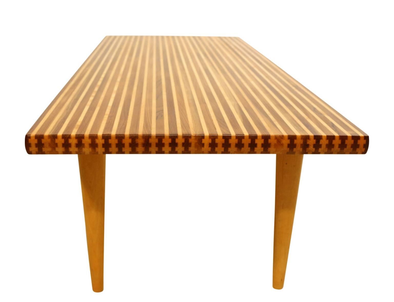 Scandinavian Modern Coffee Table Designed by Yngvar SandströM for Nk, Sweden