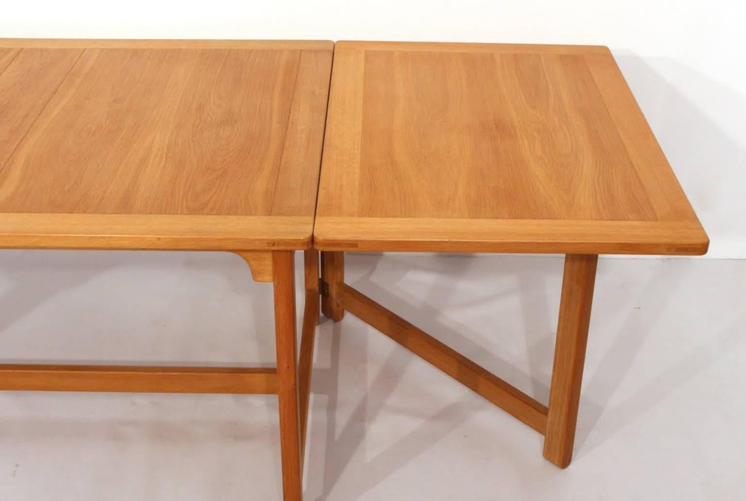 Rare Børge Mogensen Drop-Leaf Table 1