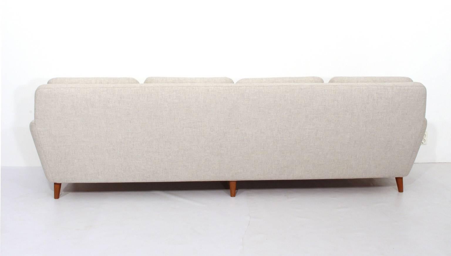 Fabric Folke Ohlsson, DUX Four-Seat Sofa For Sale