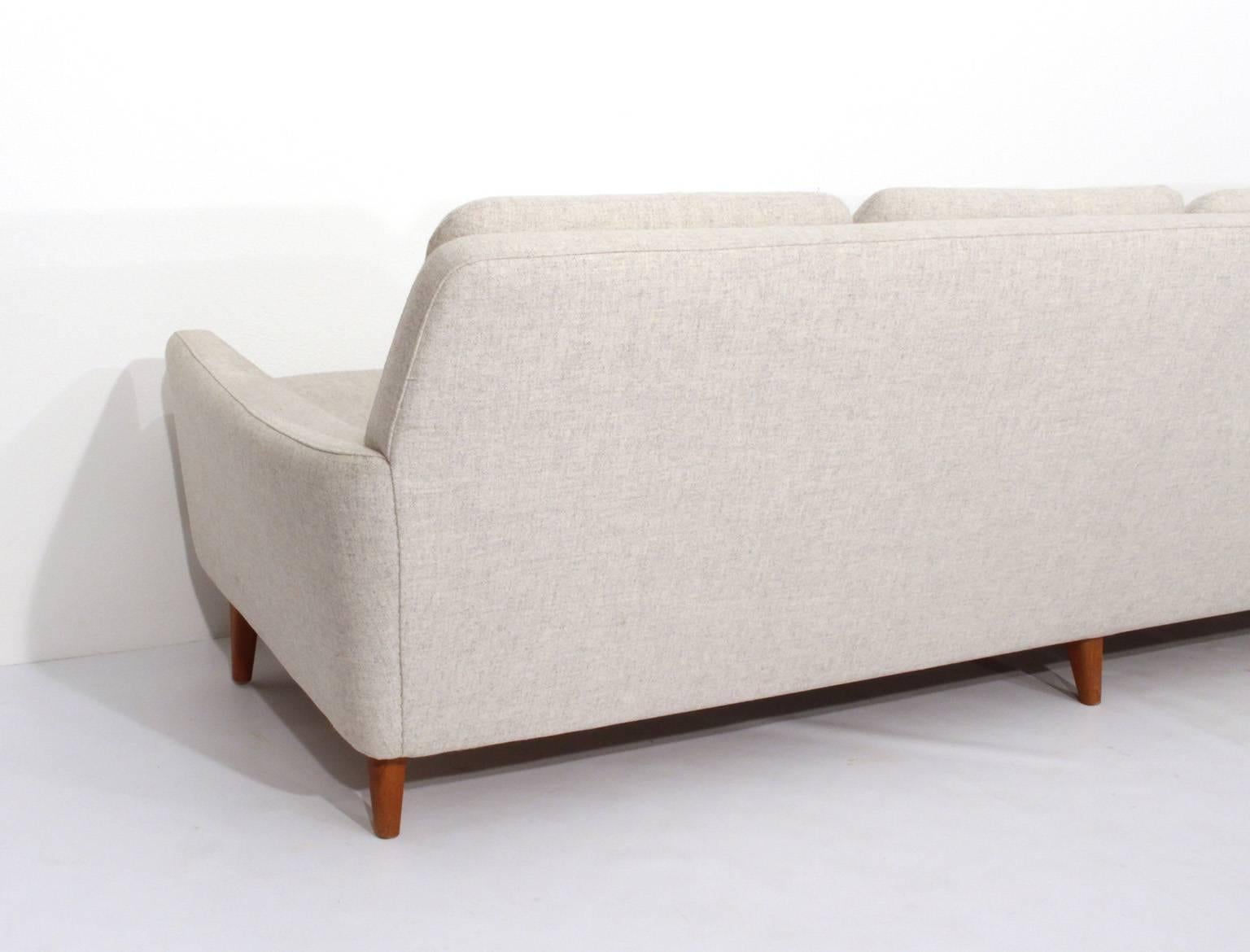 Mid-Century Modern Folke Ohlsson, DUX Four-Seat Sofa For Sale