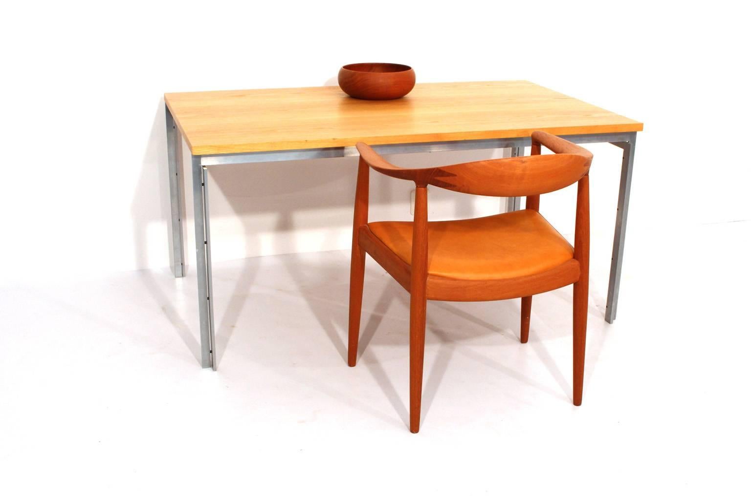 Work Table-Desk, Poul Kjaerholm PK 53 In Excellent Condition For Sale In Lund, SE