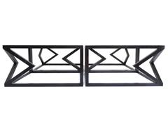 Contemporary Steel "Quad Diamonds" Cocktail Table by Alex Drew & No One 2015