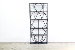 Contemporary Black Steel "Etagere No.1" by Alex Drew & No One, 2016