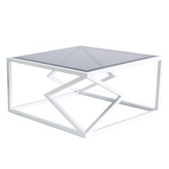 Contemporary Steel "Two Diamonds" Cocktail Table by Alex Drew & No One, 2016
