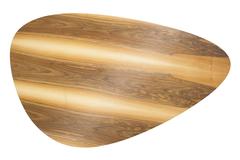 Coffee Table Walnut Aluminum Philippe Cramer