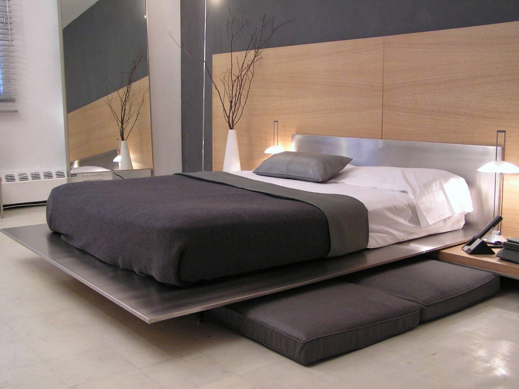 stainless steel bed