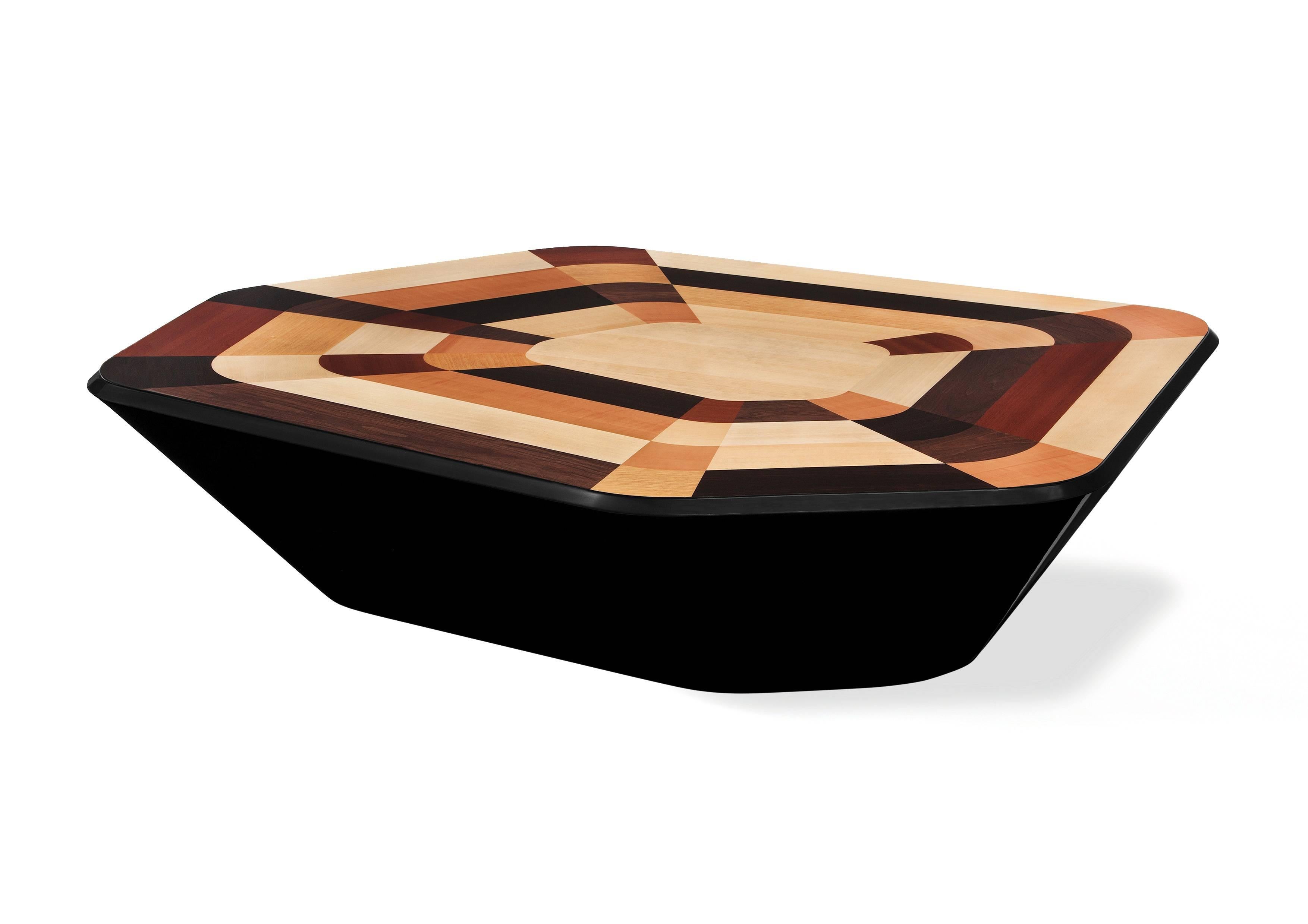Modern Timber Coffee table by Studio Jean-Marc Gady For Sale