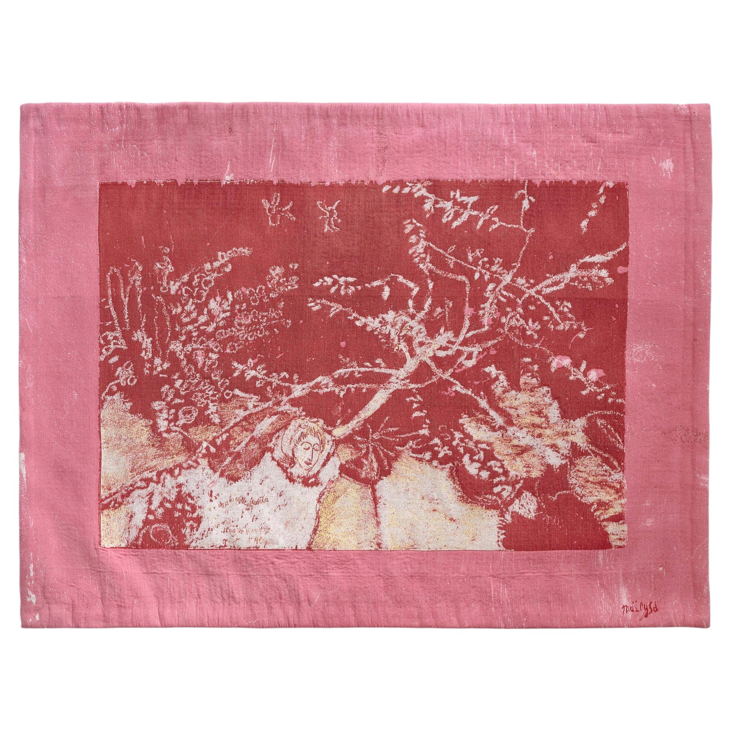 Maïlys Seydoux-Dumas, Rose à rêves, Wool Tapestry, Néolice, 2026