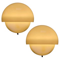 Vico Magistretti, Grande Mania, A Pair of Wall Appliques, Artemide, 1964
