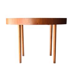 Round Dining Table from Czechoslovakia