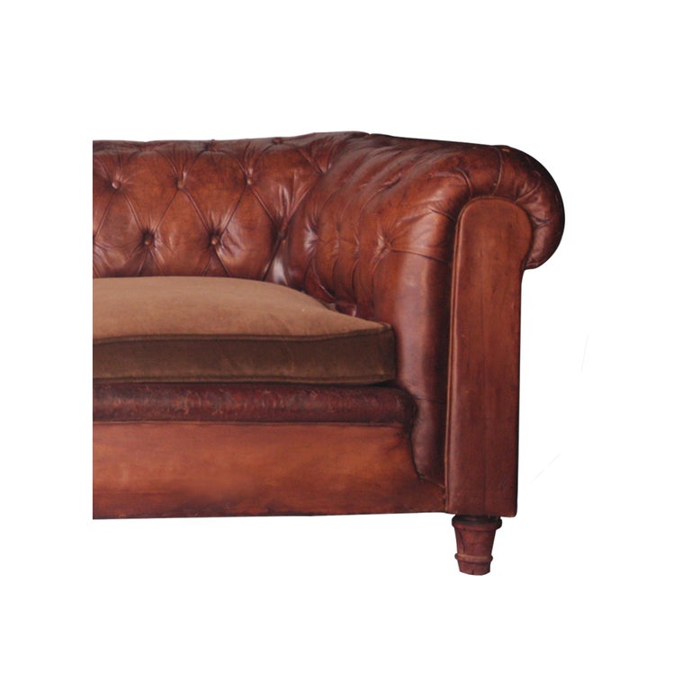 Three Seat Chester Sofa England 1950 For At 1stdibs Mid 20th Century Three Seat Chester Sofa England 1950 For