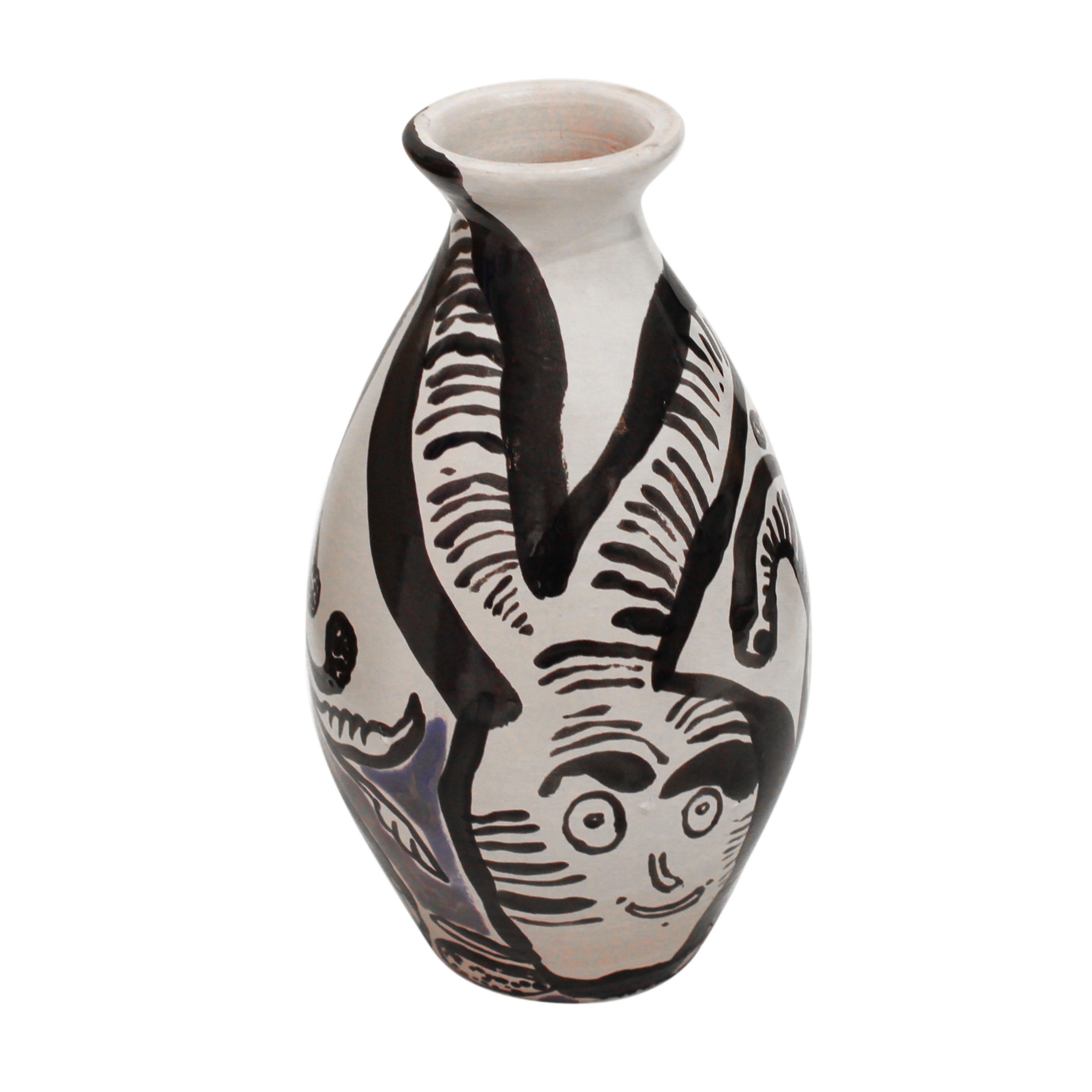 Contemporary Medium Ceramic Vase by Luis Salaberrial for The Table Project, Spain, 2024 For Sale