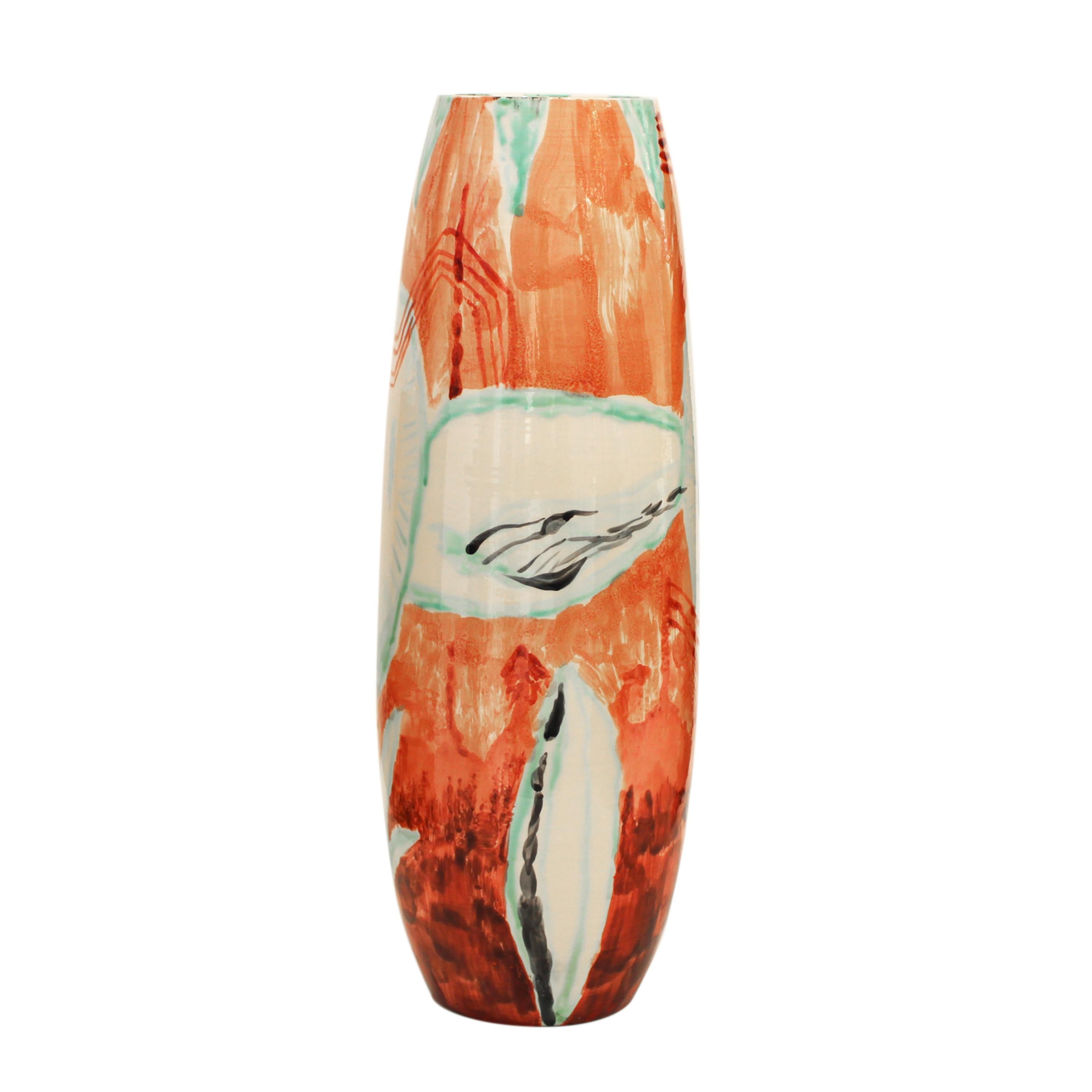 Hand-Painted Vase Designed by Montse Gómez Osuna for The Table Project. Spain, 2024 For Sale