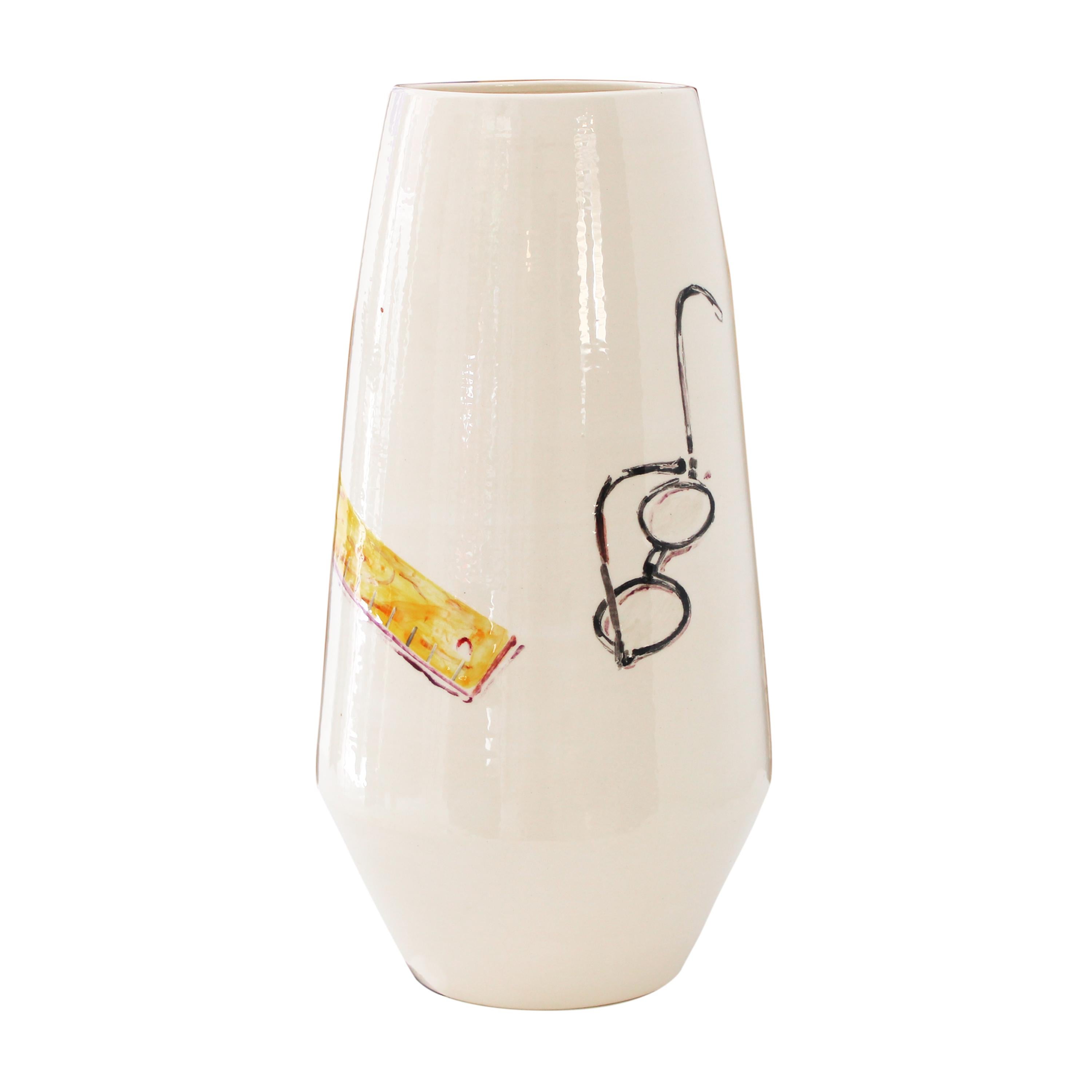 Vaso Mondrian 'Bicchieri e righello' Disegnato da Teresa Moro per The Table Project In condizioni Nuovo in vendita a Madrid, ES