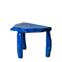 "Bic Blue" Triburete Stool by Marco Calhau, Spain, 2026