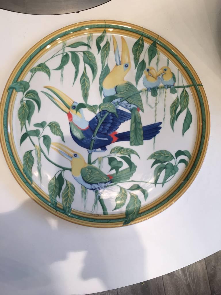Hermes "Toucan" Porcelain Dinnerware Service at 1stDibs