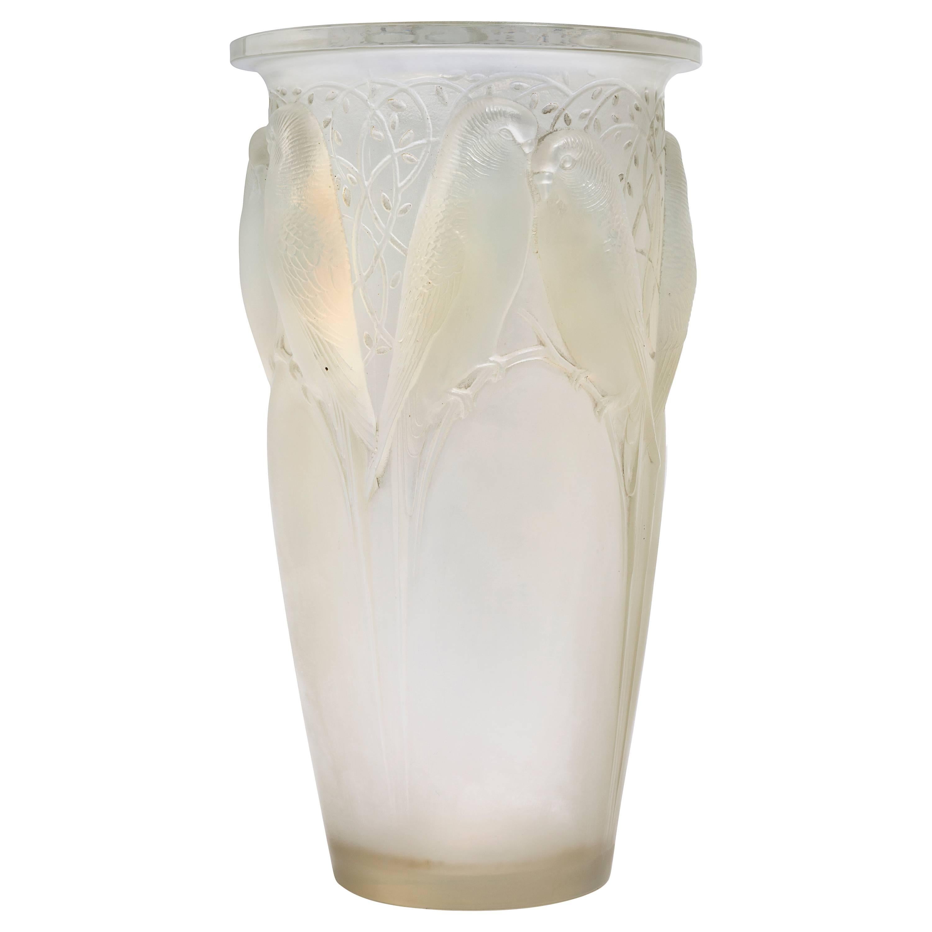 Rene Lalique (1860-1945).
Vase 