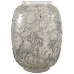Antique René Lalique Vase "Monnaie Du Pape"
