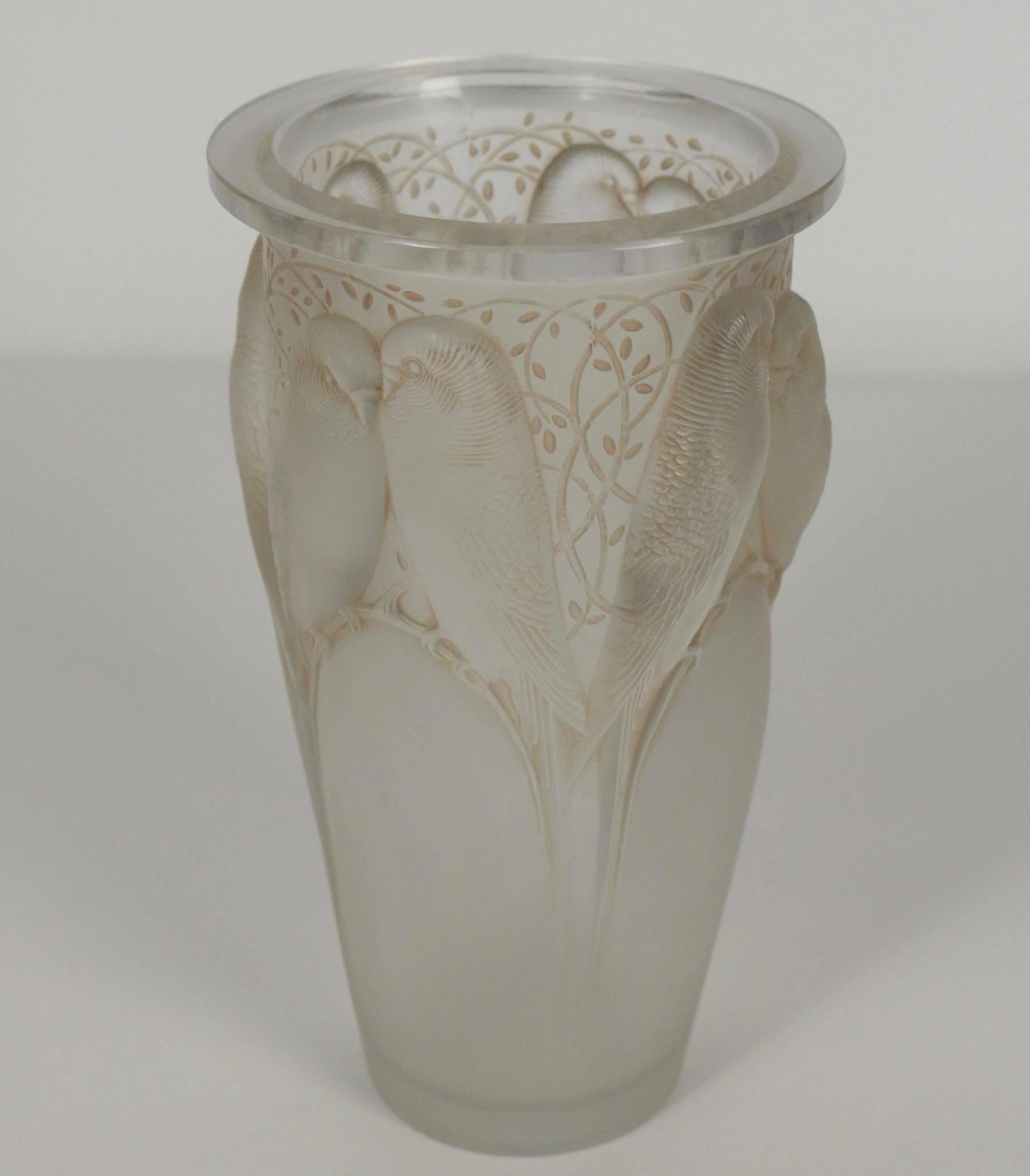 Art Deco R.Lalique Vase 