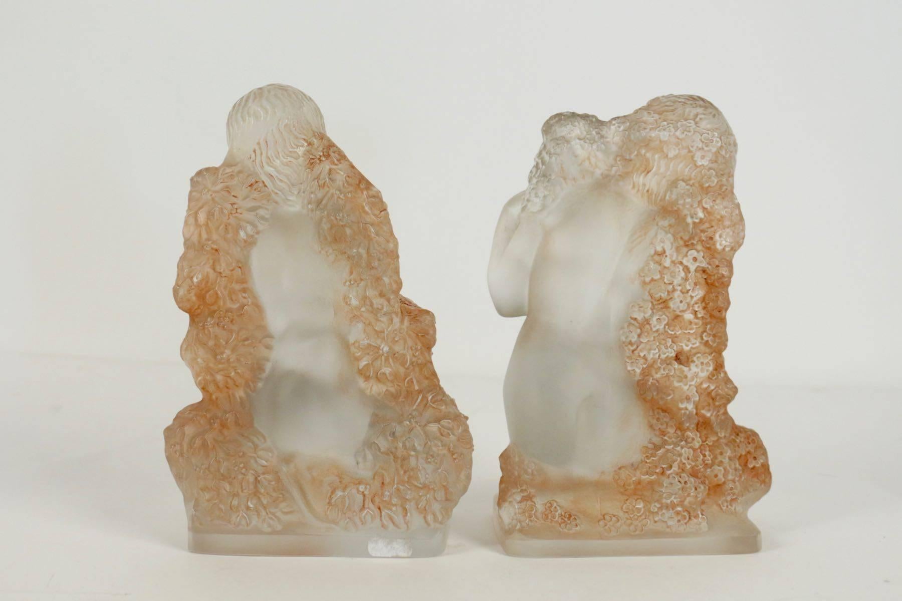 European René Lalique Statuette 