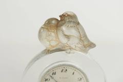 Rene Lalique Clock "Pierrots 8 Jours"