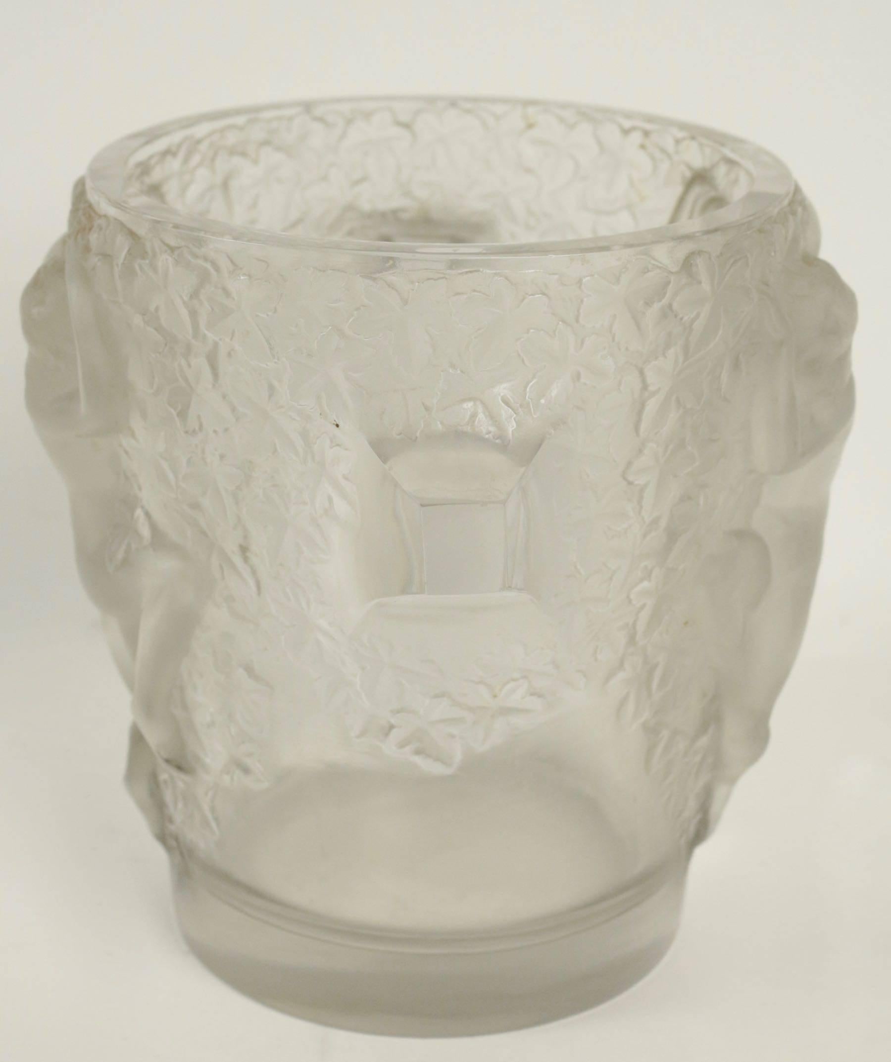 Art Deco Lalique Ice Bucket 