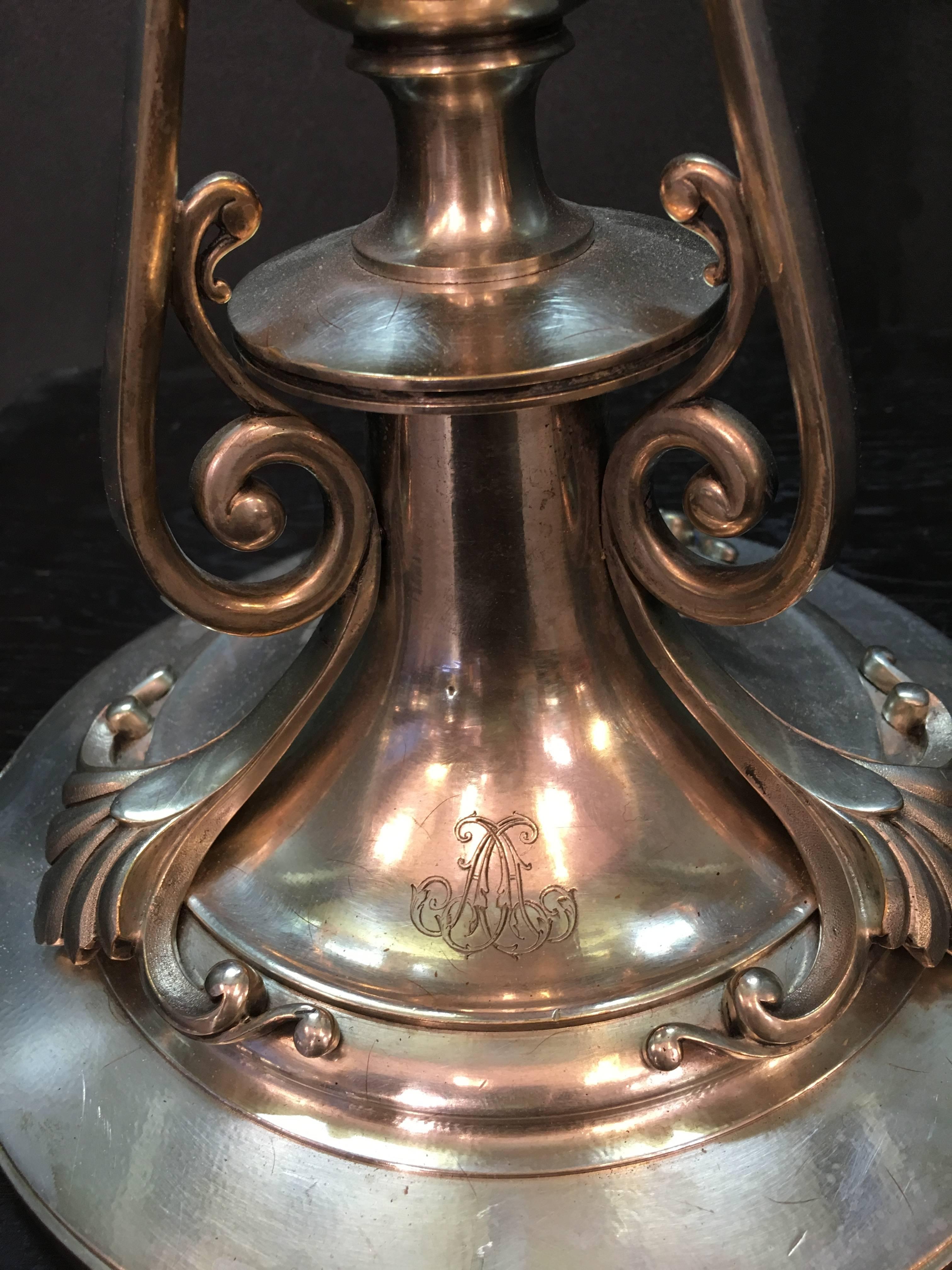 christofle candle holder