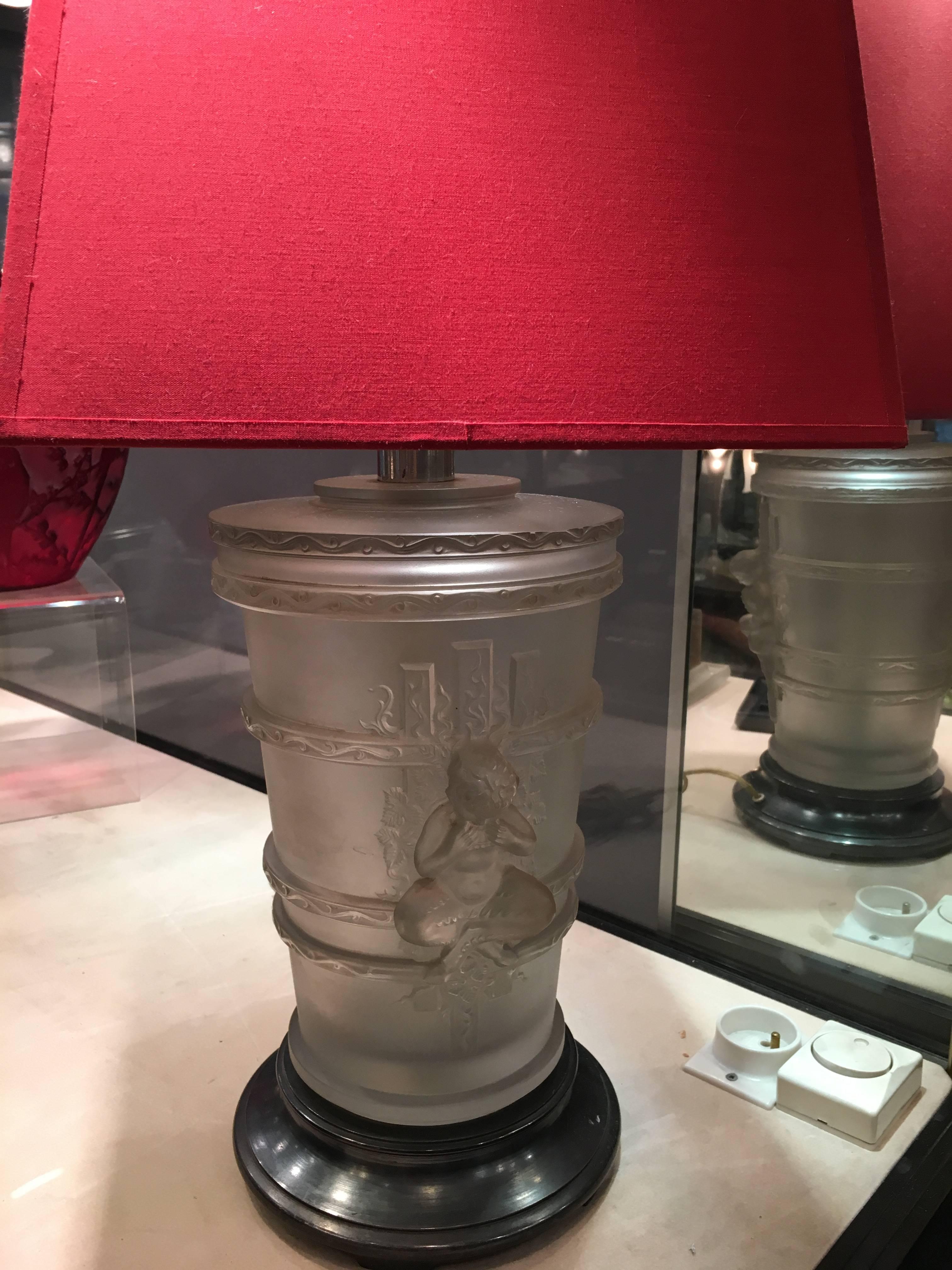 lalique lamp